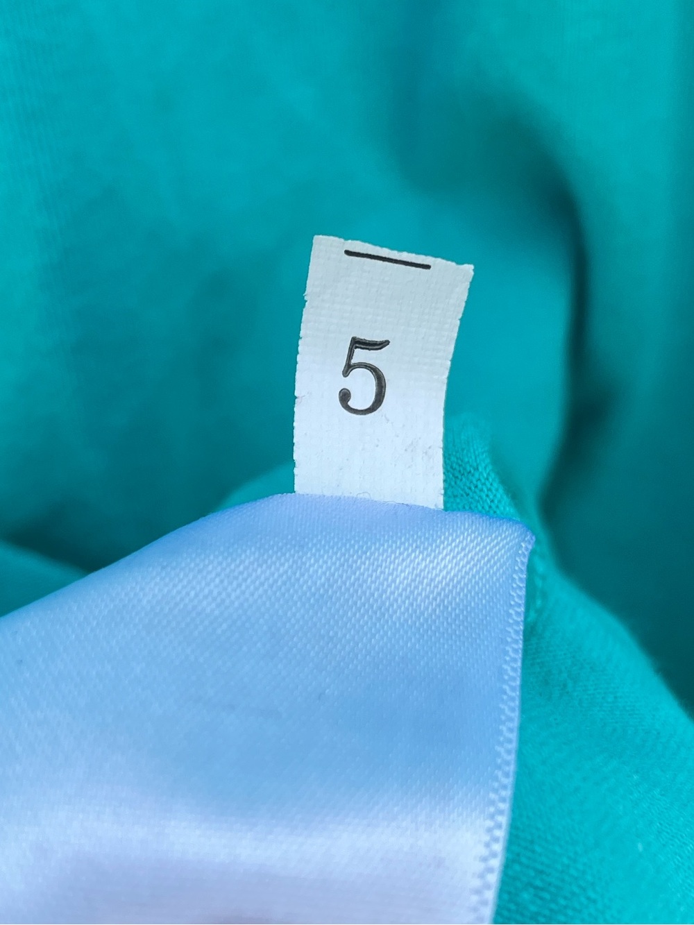 Turquoise Ruffled Romper - Picture 8 of 8